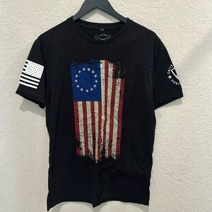 Grunt style patrotic tee shirt